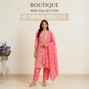 Everyday Comfort Cotton Suit Set